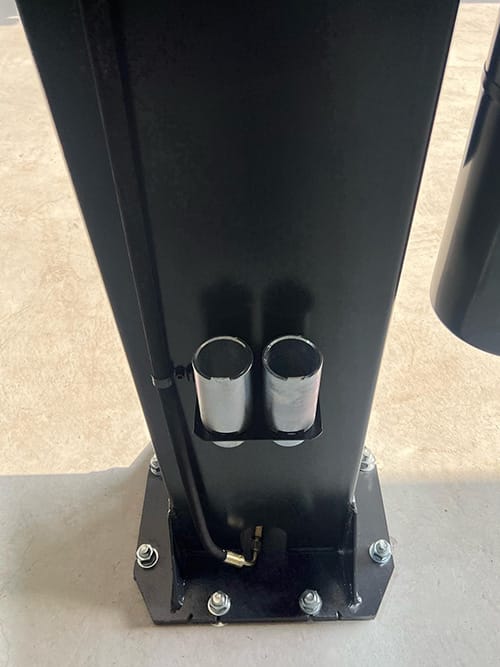 2 Post Hoist - 4.5 Ton Clear Floor