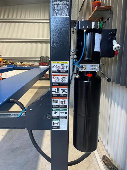 4 Post Hoist Extra Long & High