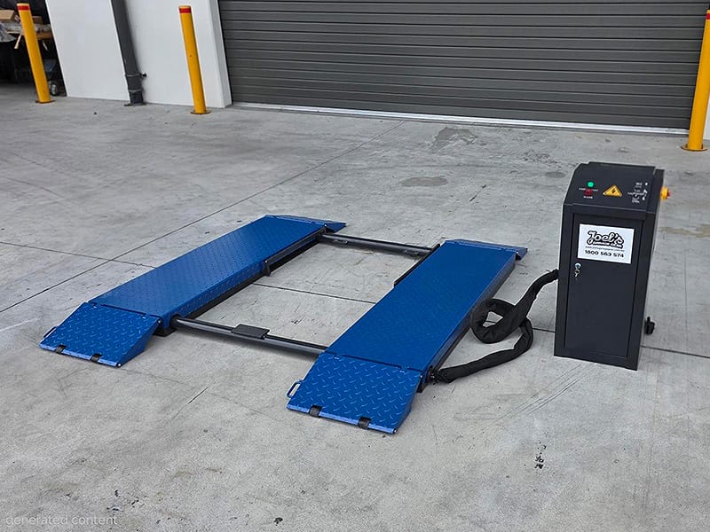 Portable Scissor Hoist