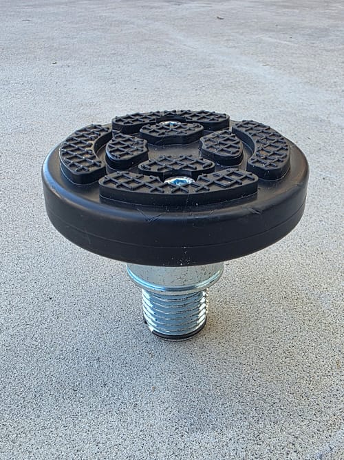 2 Post Hoist Screw Pad Assembly