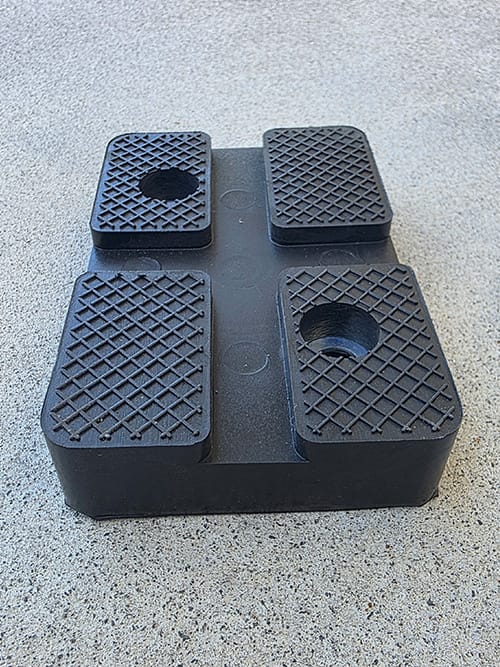 Square Rubber Lifting Pads