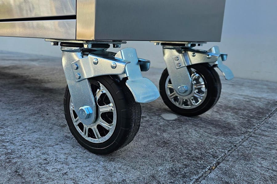 55" Stainless Workbench Tool Trolley