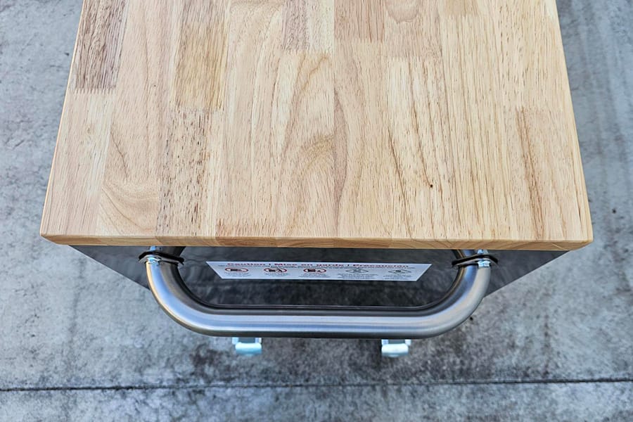 55" Stainless Workbench Tool Trolley