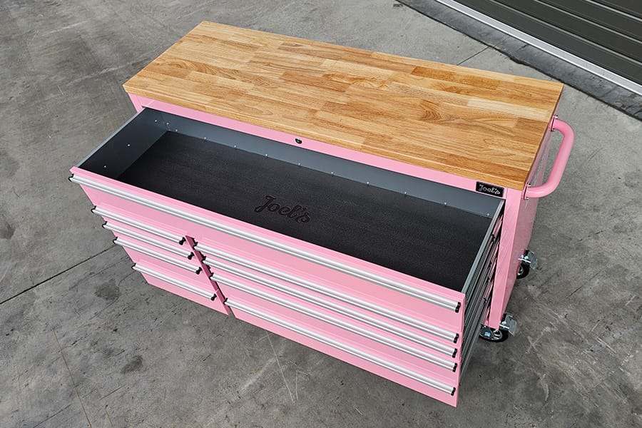 55" Pink Tool Toolbox