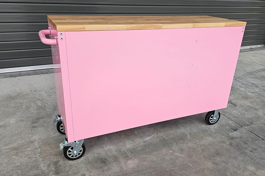 55" Pink Tool Toolbox