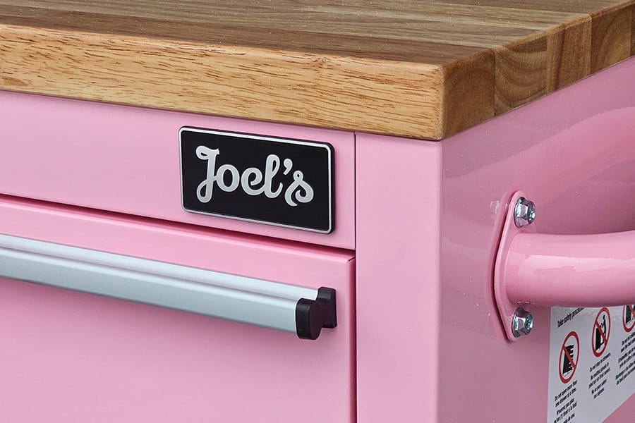 55" Pink Tool Toolbox