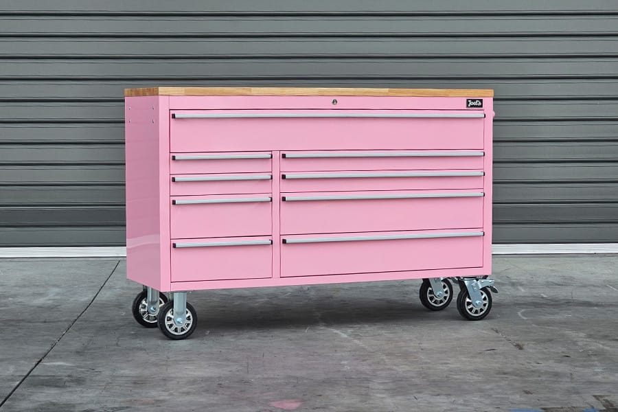 55" Pink Tool Toolbox