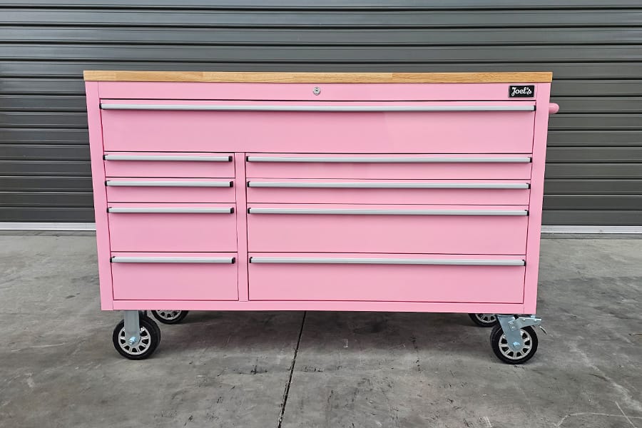 55" Pink Tool Toolbox
