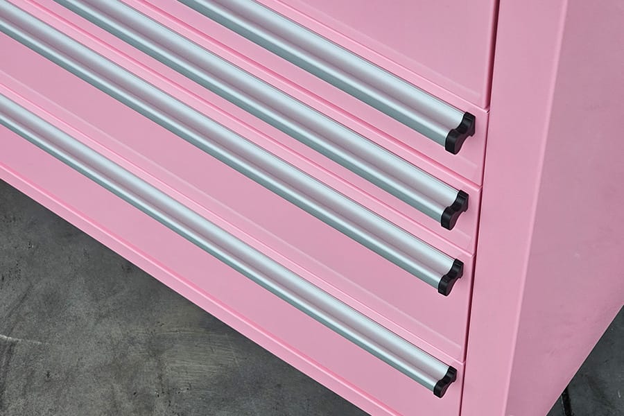 55" Pink Tool Toolbox