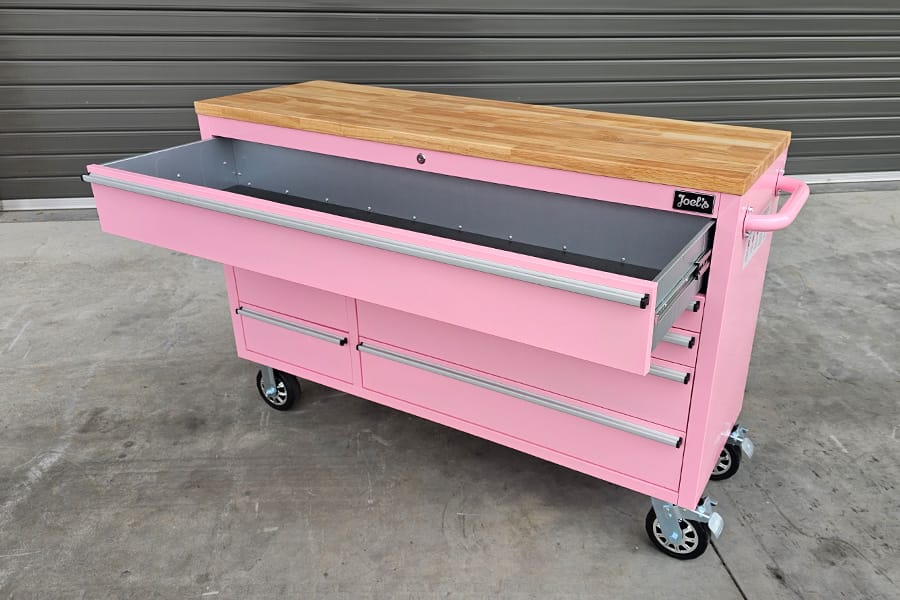 55" Pink Tool Toolbox
