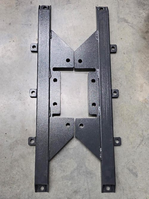 4.5 Ton 2 Post Clear Floor Outrigger Kit