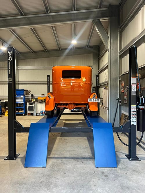 4 Post Hoist Extra Long & High