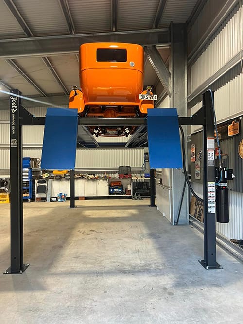 4 Post Hoist Extra Long & High