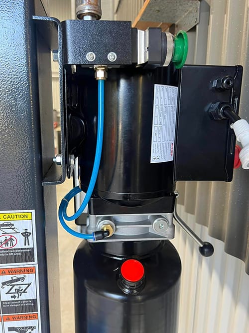 4 Post Hoist Extra Long & High