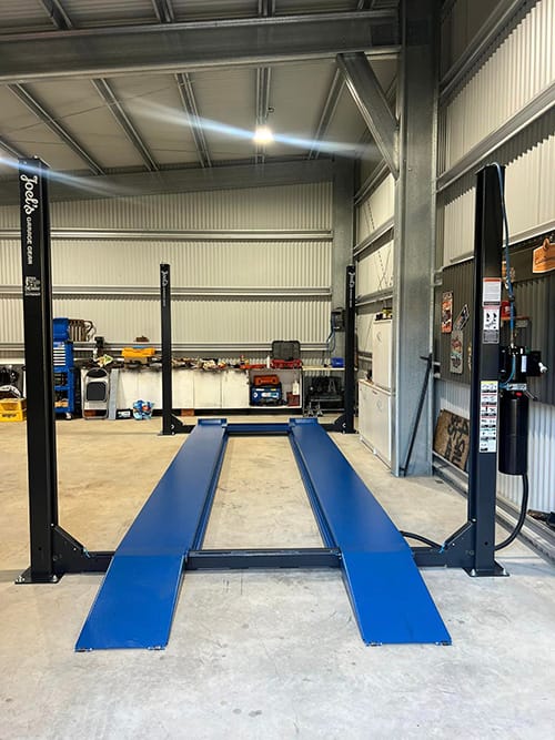 4 Post Hoist Extra Long & High