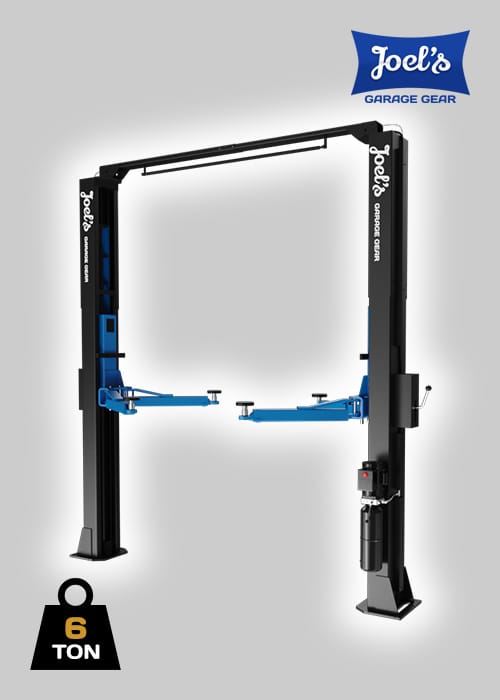 2 Post Hoist – 6 Ton Clear Floor