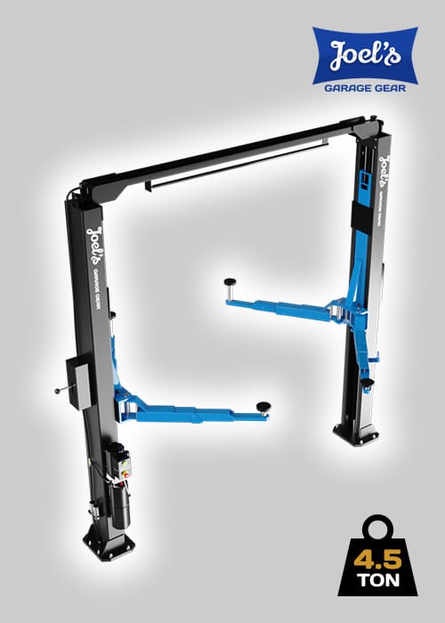 2 Post Hoist – 4.5 Ton Clear Floor