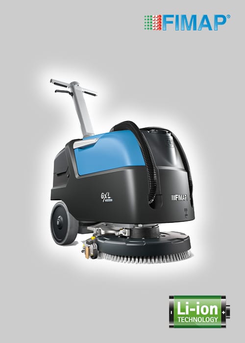 Fimap GxL Pro – Walk Behind Scrubber Dryer