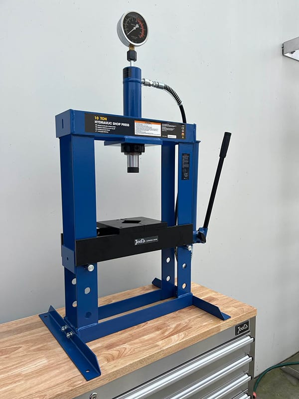 10 Ton Benchtop Hydraulic Press