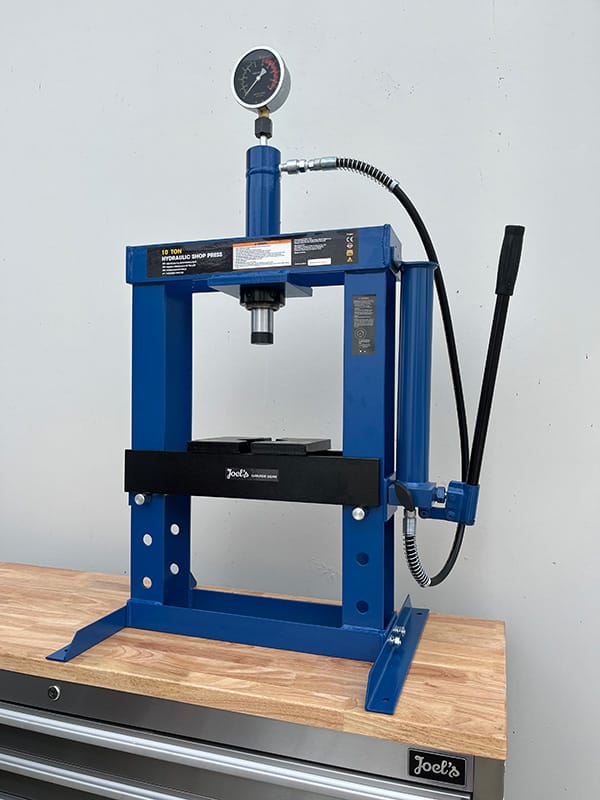 10 Ton Benchtop Hydraulic Press