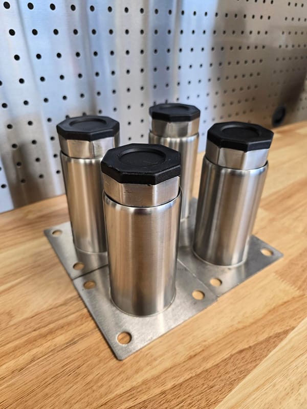 Tool Trolley Adjustable Feet