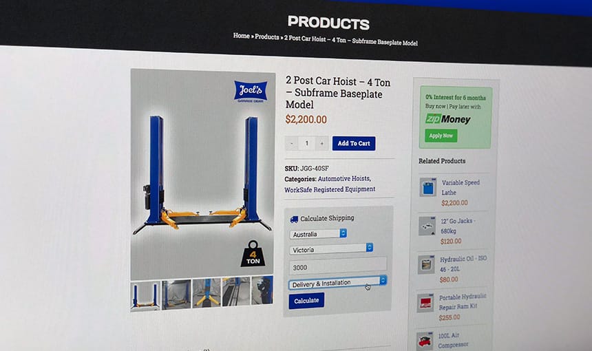 Hoist Installation Melbourne & Surrounding Suburbs Joel's Garage Gear