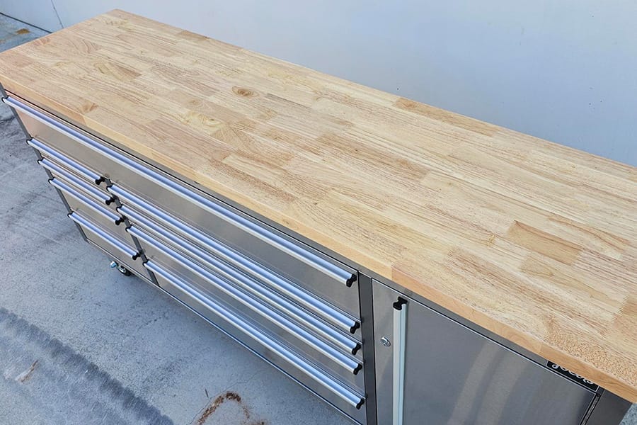 72″ Stainless Workbench Tool Trolley
