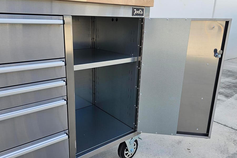 72″ Stainless Workbench Tool Trolley