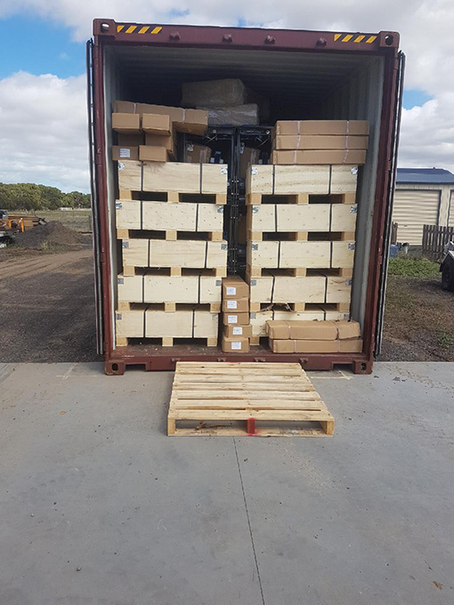 Shipping Container full of new stock