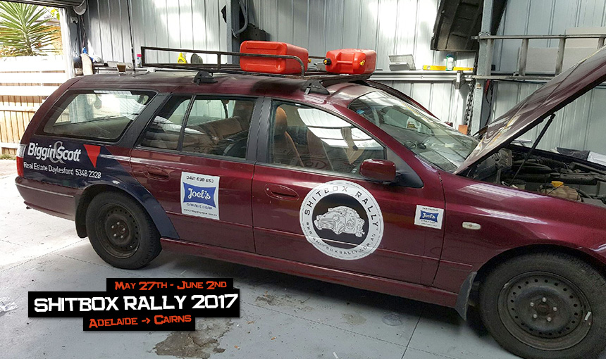 Team Piston Broke Shitbox Rally 2017