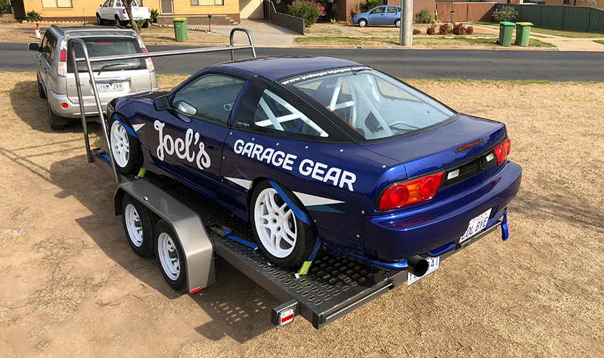 Joel's Garage Gear race car livery
