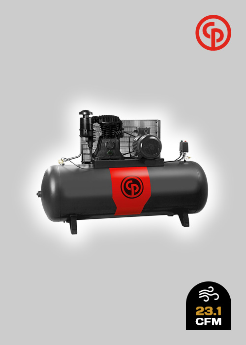 Chicago Pneumatic Piston Air Compressor & 150L Tank – 4kW 415V